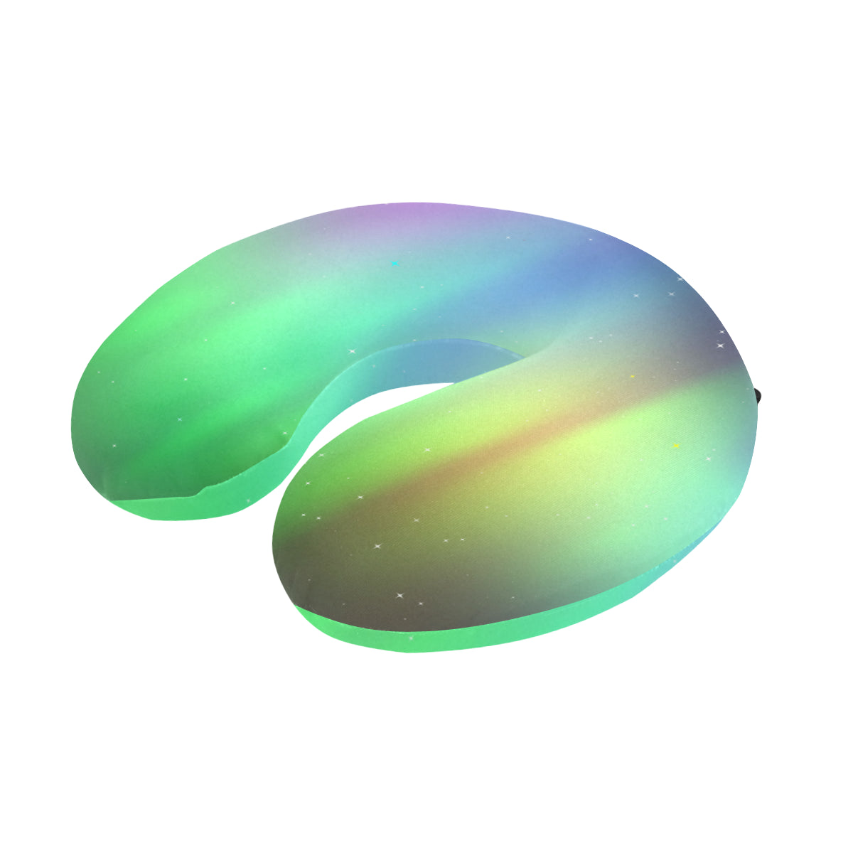 Aurora Borealis Pattern Print Design 03 U-Shaped Travel Neck Pillow