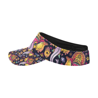 Ganesha Indian Pattern Print Design 03 Unisex Sun Visor