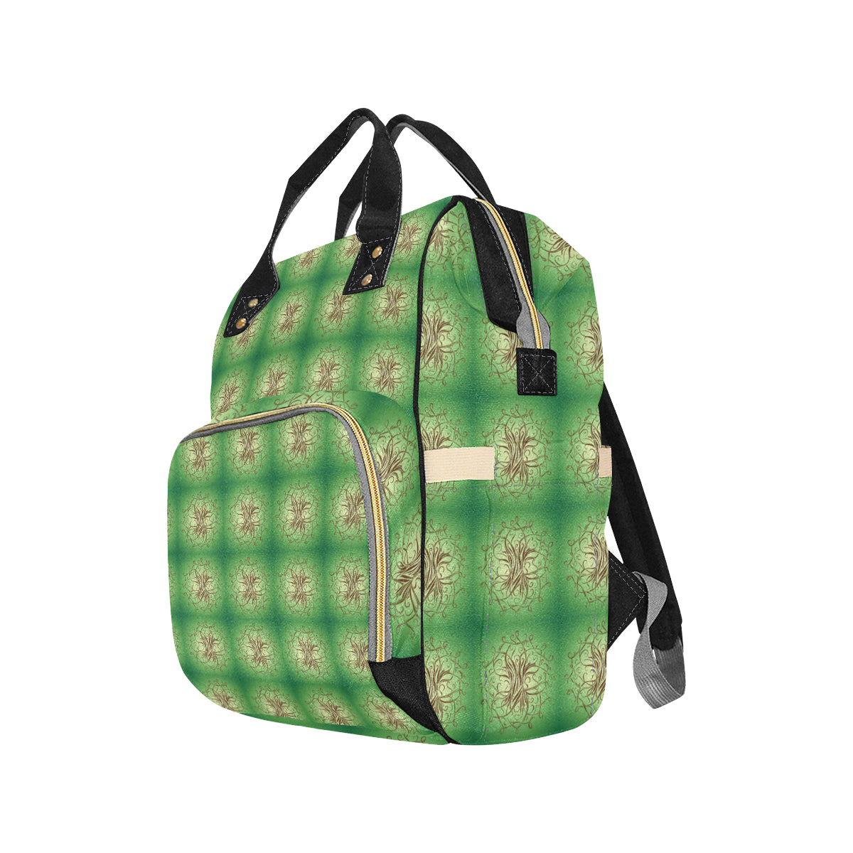 Celtic Pattern Print Design 05 Diaper Bag Backpack