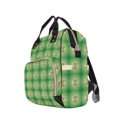 Celtic Pattern Print Design 05 Diaper Bag Backpack
