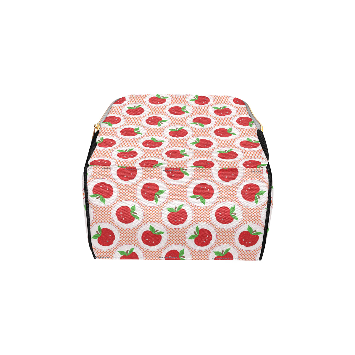 Apple Pattern Print Design AP08 Diaper Bag Backpack