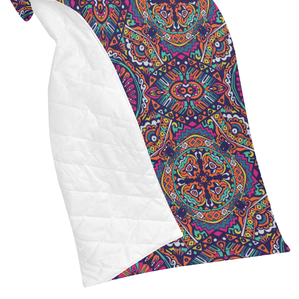 Boho Pattern Print Design 06 Premium Quilt