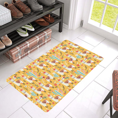 Llama Cute Themed Print Rubber Doormat