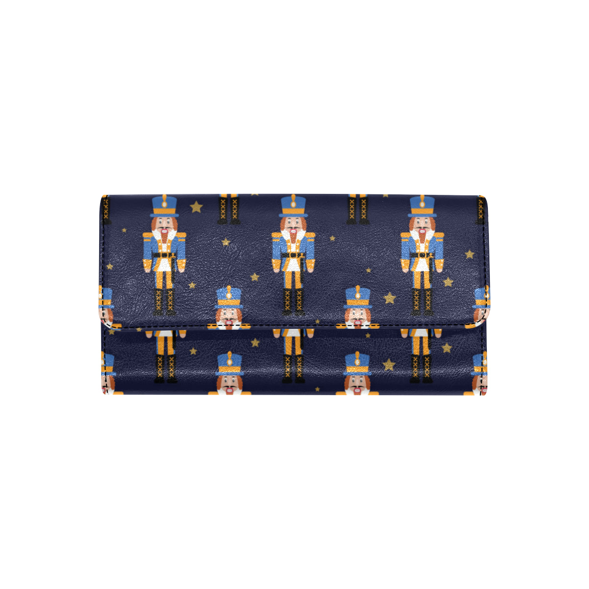 Nutcracker Pattern Print Design A04 Women's Trifold Wallet