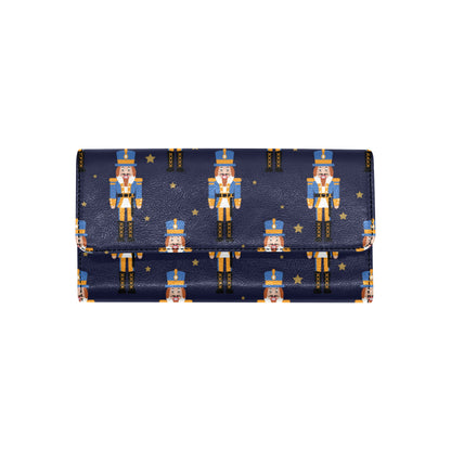 Nutcracker Pattern Print Design A04 Women's Trifold Wallet
