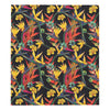 Bird Of Paradise Pattern Print Design BOP016 Premium Quilt