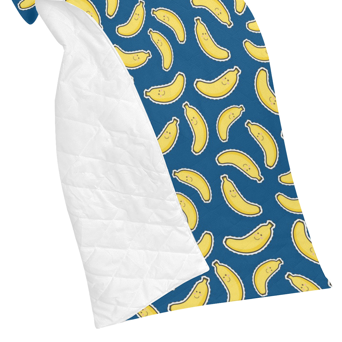 Banana Pattern Print Design BA03 Premium Quilt