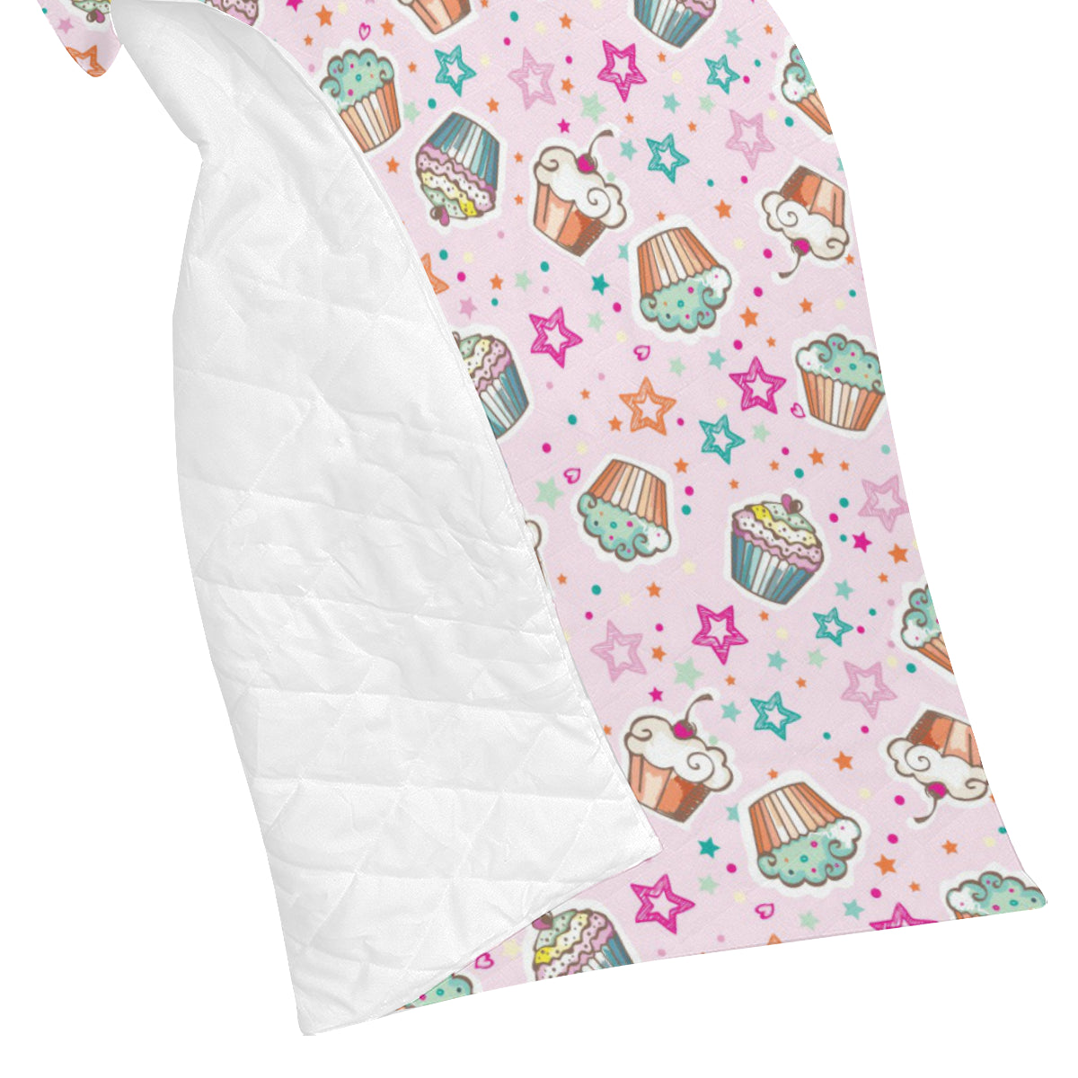 Cupcake Pattern Print Design CP03 Premium Quilt