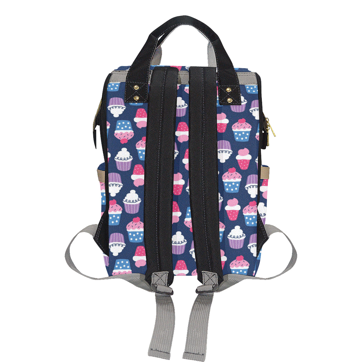 Cupcake Pattern Print Design CP04 Diaper Bag Backpack