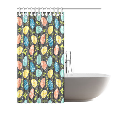 Easter Eggs Pattern Print Design RB01 Shower Curtain