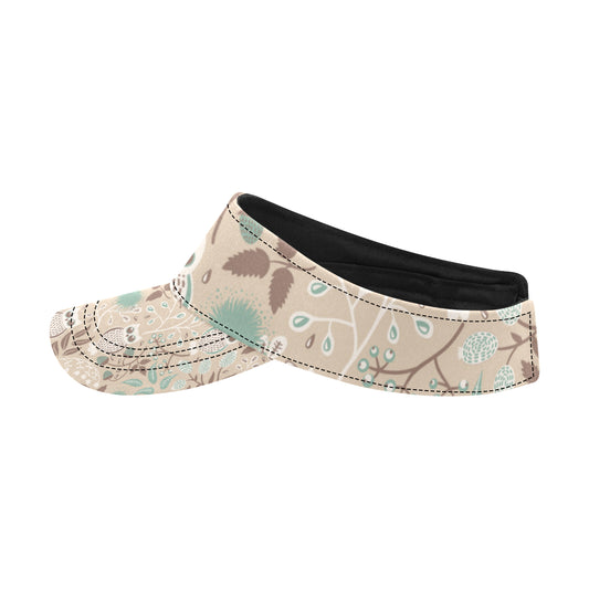Owl Pattern Print Design A02 Unisex Sun Visor