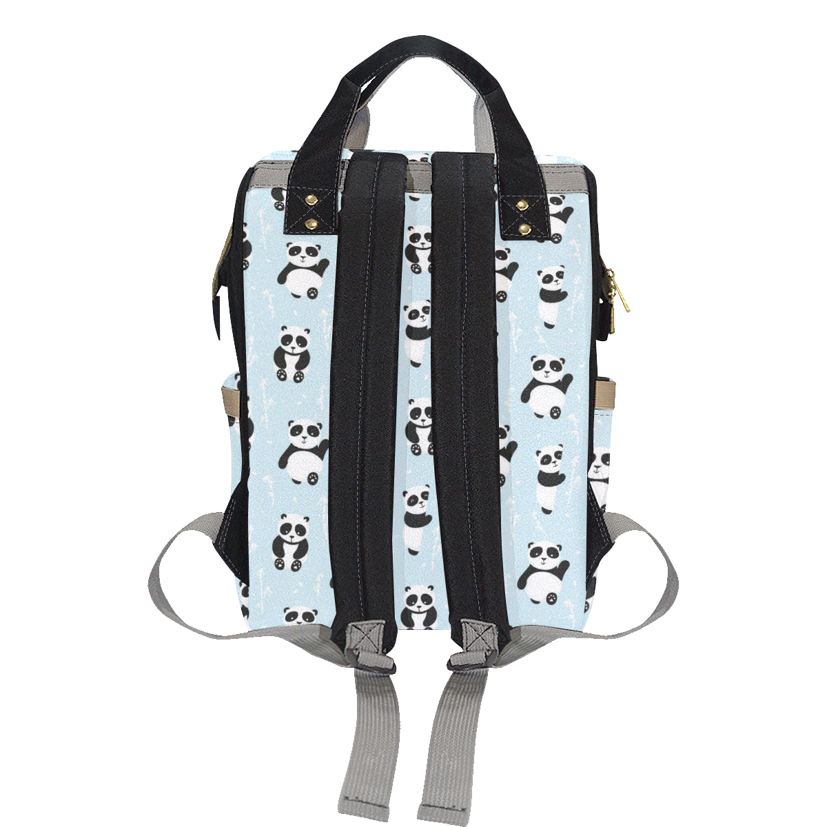 Panda Pattern Print Design A01 Diaper Bag Backpack
