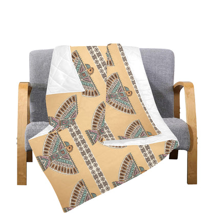 Native American Eagle Pattern Premium Quilt