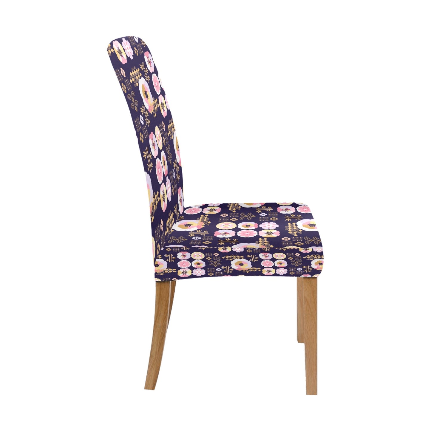 Sakura Japan Style Print Design LKS302 Dining Chair Slipcover