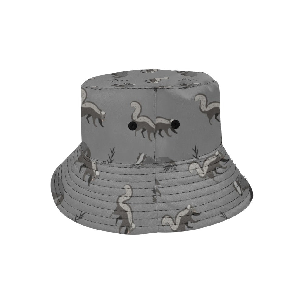 Skunk Print Design LKS301 Unisex Bucket Hat