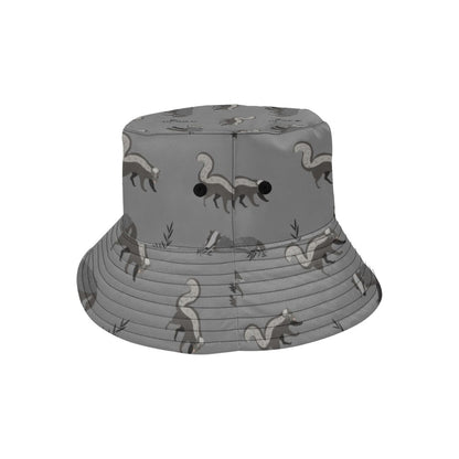 Skunk Print Design LKS301 Unisex Bucket Hat