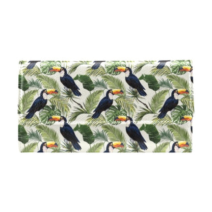 Toucan Print Design LKS308 Women's Trifold Wallet
