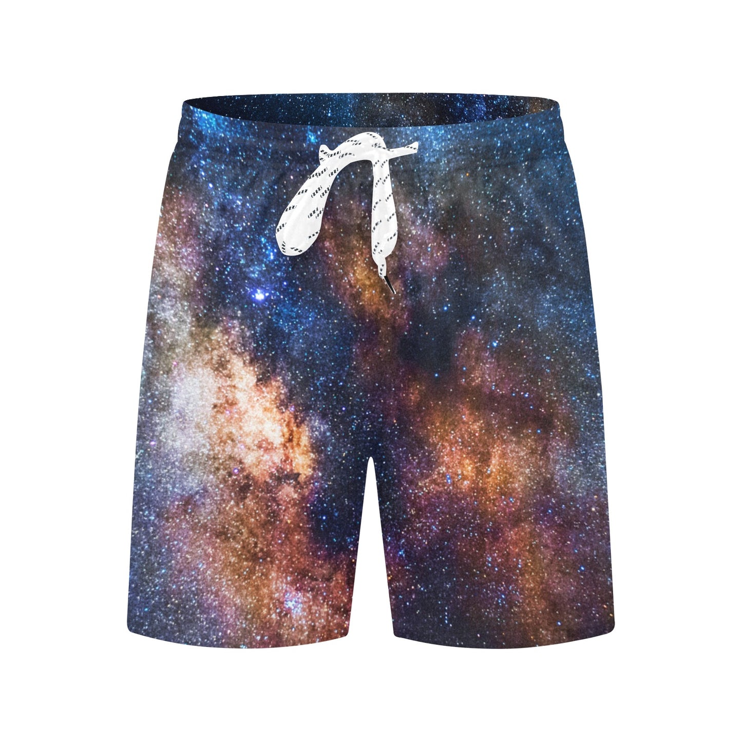 Celestial Milky way Galaxy Men's Swim Trunks Beach Shorts