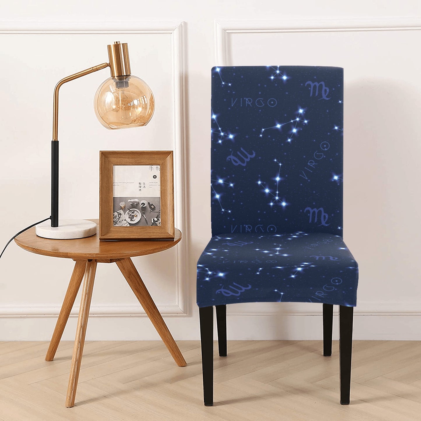 Virgo Print Design LKS303 Dining Chair Slipcover