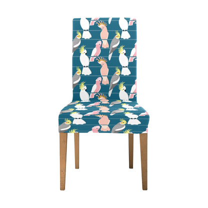 Cockatoo Print Design LKS401 Dining Chair Slipcover