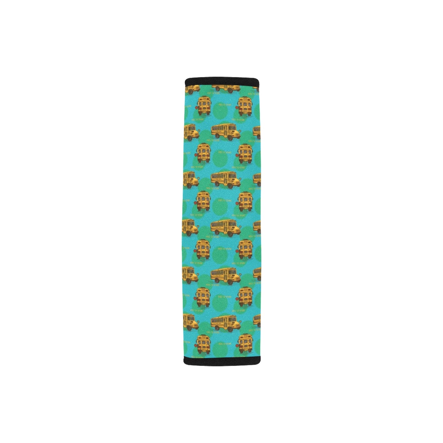 School Bus Print Design LKS308 Car Seat Belt Cover