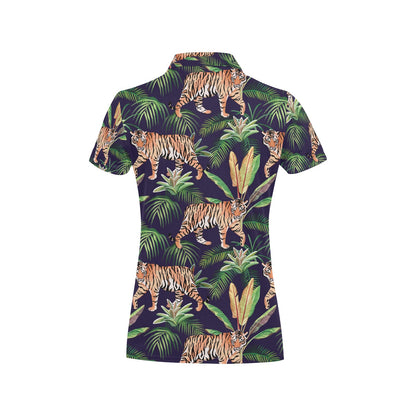 Tiger Jungle Women's Polo Shirt