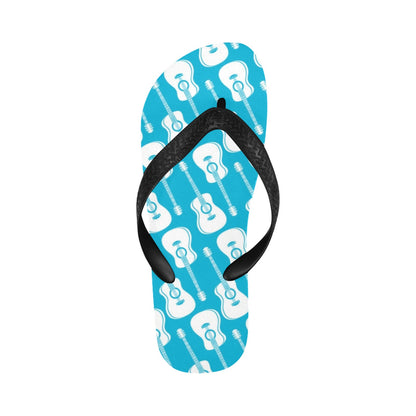 Acoustic Guitar Print Design LKS404 Flip Flops