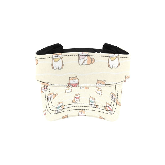 Shiba Inu Print Design LKS306 Unisex Sun Visor