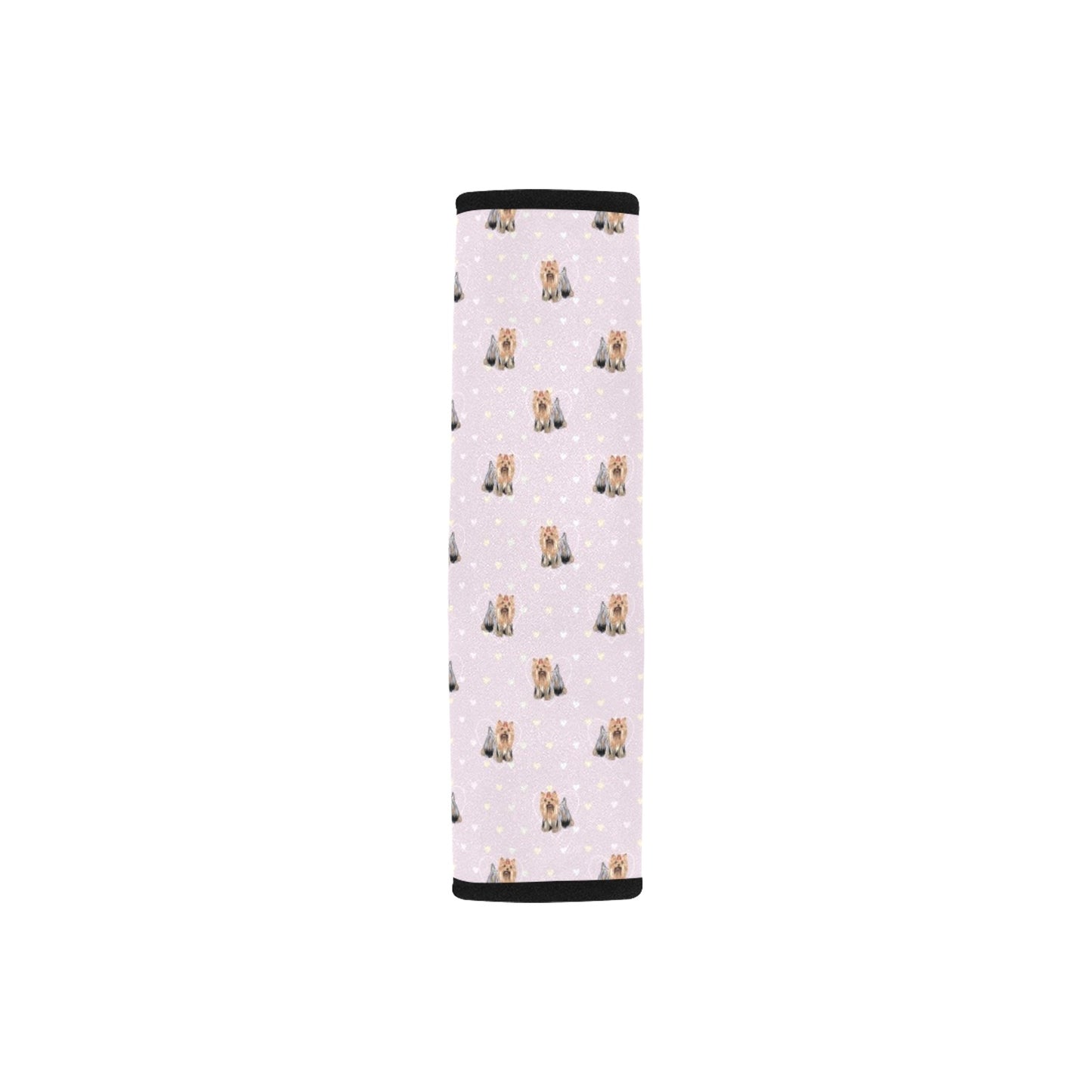 Yorkshire Terriers Print Design LKS302 Car Seat Belt Cover