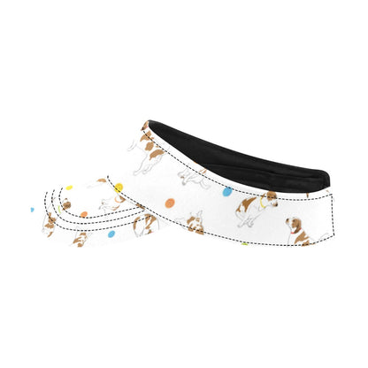 Russell Terriers With Balls Print Design LKS307 Unisex Sun Visor