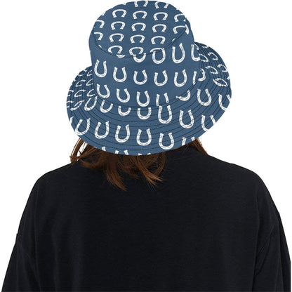 Horseshoe Print Design LKS301 Unisex Bucket Hat