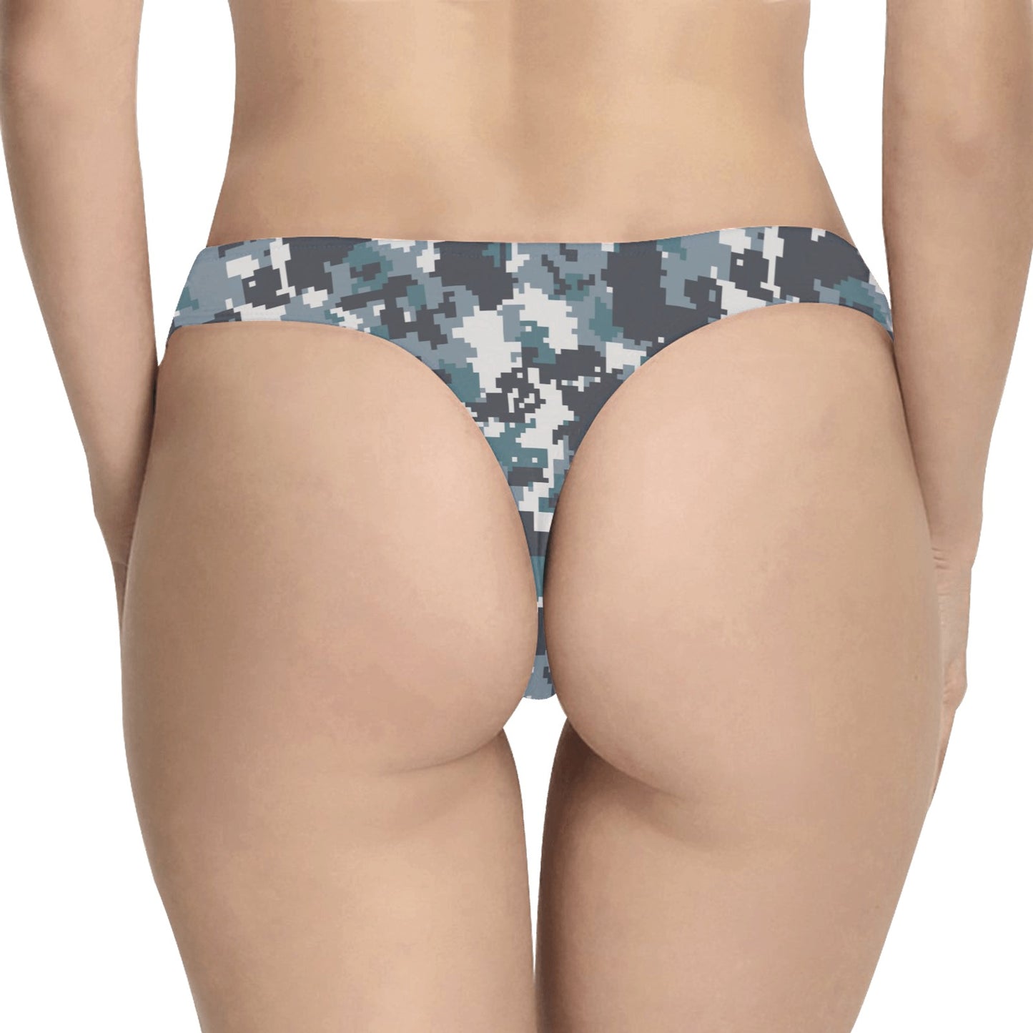 ACU Digital Urban Camouflage Women's Thongs