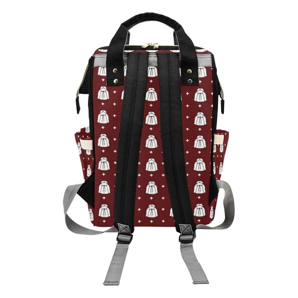 Shih Tzu Print Design LKS301 Diaper Bag Backpack