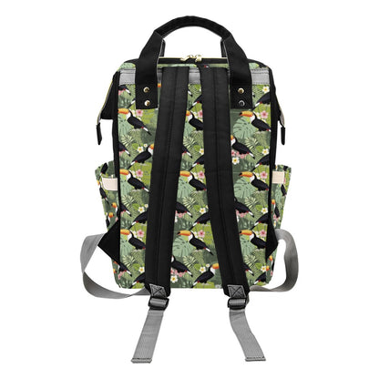 Toucan Print Design LKS304 Diaper Bag Backpack