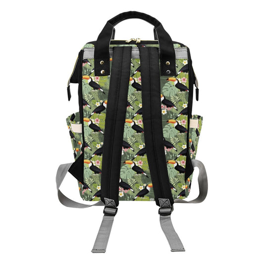 Toucan Print Design LKS304 Diaper Bag Backpack