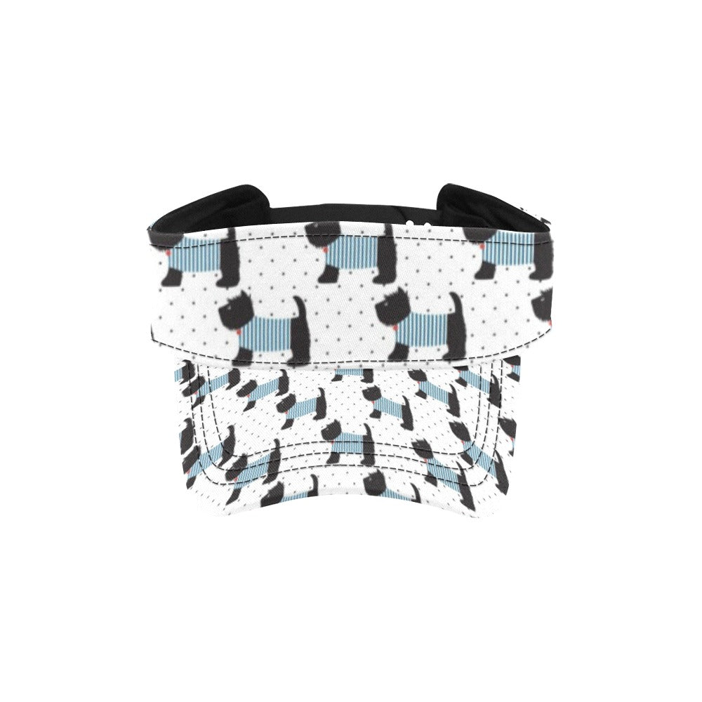 Scottish Terriers Print Design LKS3012 Unisex Sun Visor