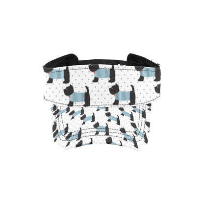Scottish Terriers Print Design LKS3012 Unisex Sun Visor