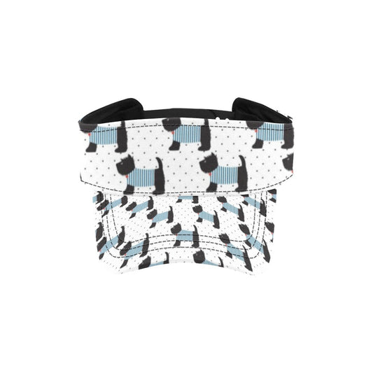 Scottish Terriers Print Design LKS3012 Unisex Sun Visor