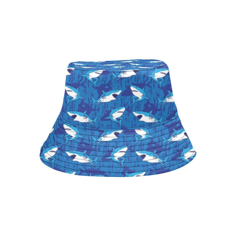 Shark Print Design LKS308 Unisex Bucket Hat