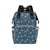 Sailboat Print Design LKS303 Diaper Bag Backpack