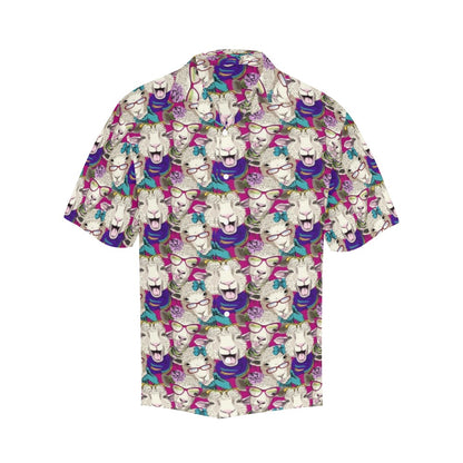 Sheep Print Design LKS403 Men's Men's Hawaiian Shirt