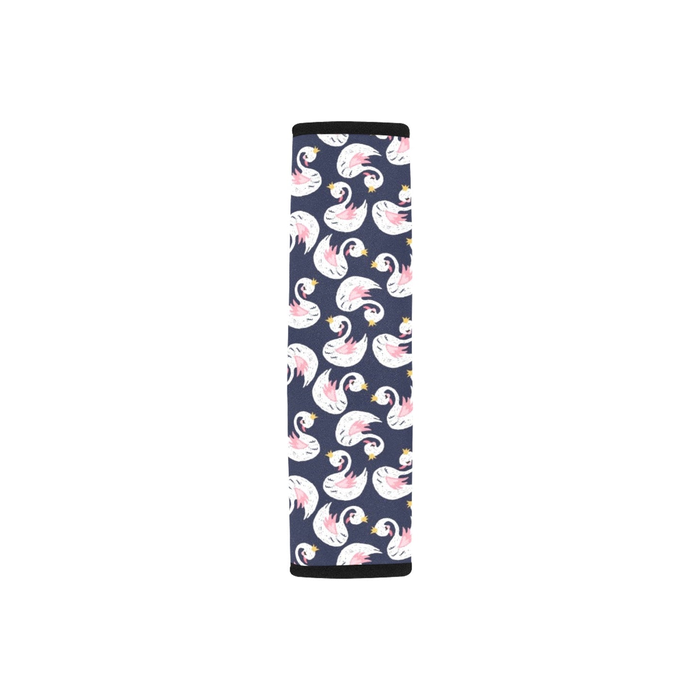 Swan Print Design LKS403 Car Seat Belt Cover