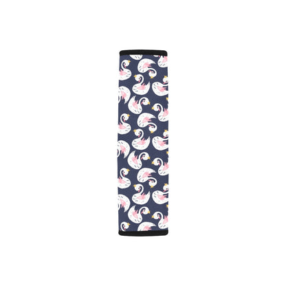 Swan Print Design LKS403 Car Seat Belt Cover