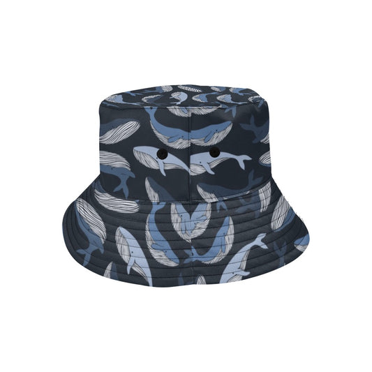 Whale Print Design LKS301 Unisex Bucket Hat