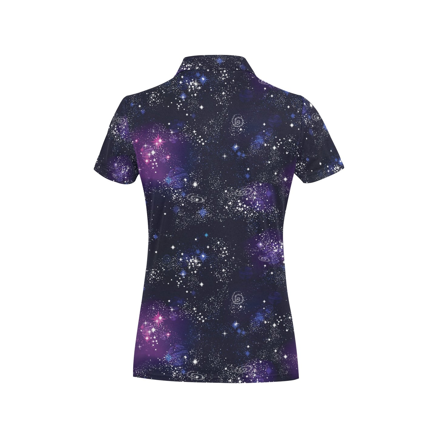 Cosmic Pattern Print Design 03 Women's Polo Shirt