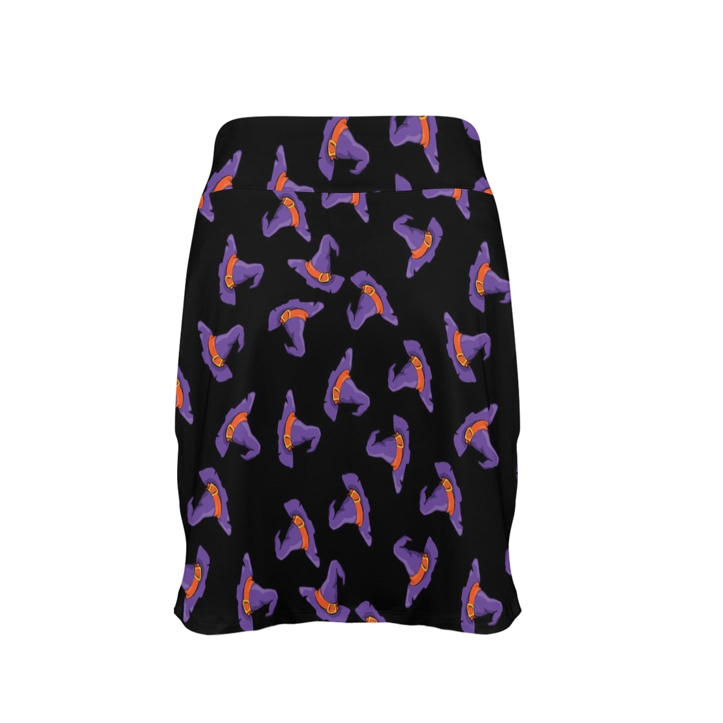 Witch Hat Print Design LKS304 17" Golf & Pickleball Skort with Pockets