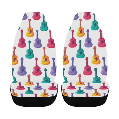 Acoustic Guitar Print Design LKS406 Car Seat Covers