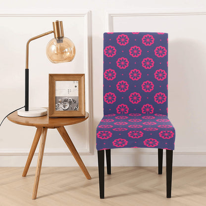 Water Lily Print Design LKS301 Dining Chair Slipcover