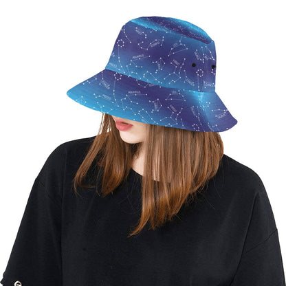 Virgo Print Design LKS302 Unisex Bucket Hat