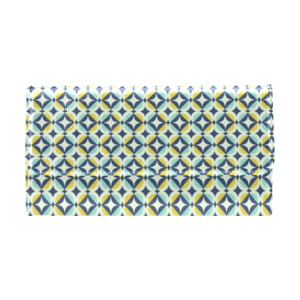 Swedish Design Pattern Women's Trifold Wallet